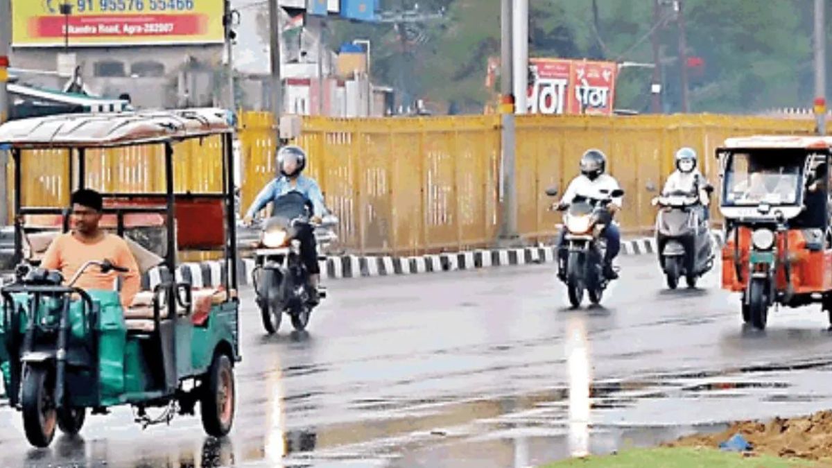Agra Weather Update City's Air Quality Improves After Light Rain